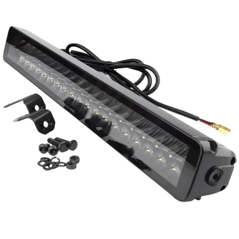 Farol Auxiliar Barra De Led Automotiva Dupla 21,5
